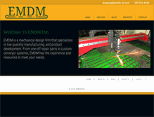 Tablet Screenshot of emdm-3d.com